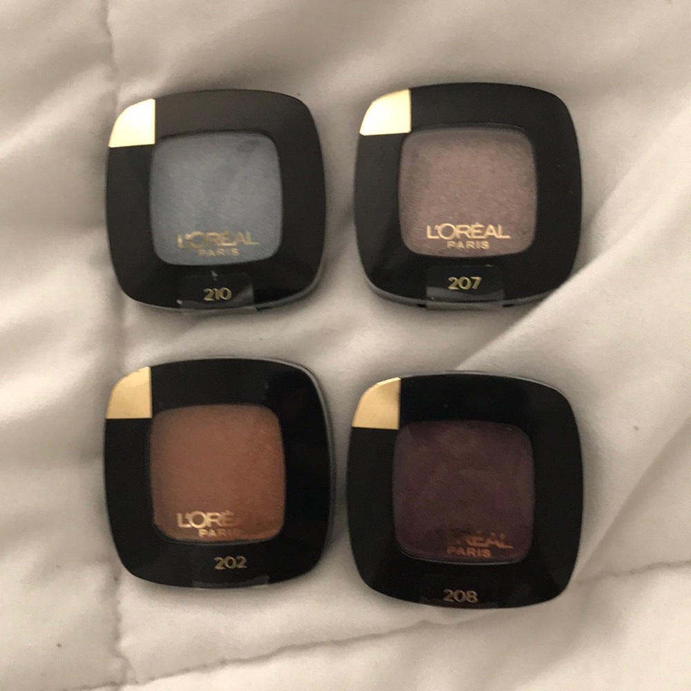 Bundle of 4 L’Oréal Paris eyeshadows